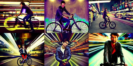 cinematic shot epic portrait david tennant riding a bicycle in the streets, photography by haris nukem, led - lit armor, jayison devadas, gemma chan beautiful girl, pixar style, outlined by whirling illuminated neon lines and fine lines swirling in circles by greg tocchini, ((in a super market Costco))